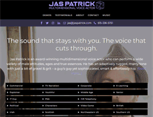 Tablet Screenshot of jaspatrick.com